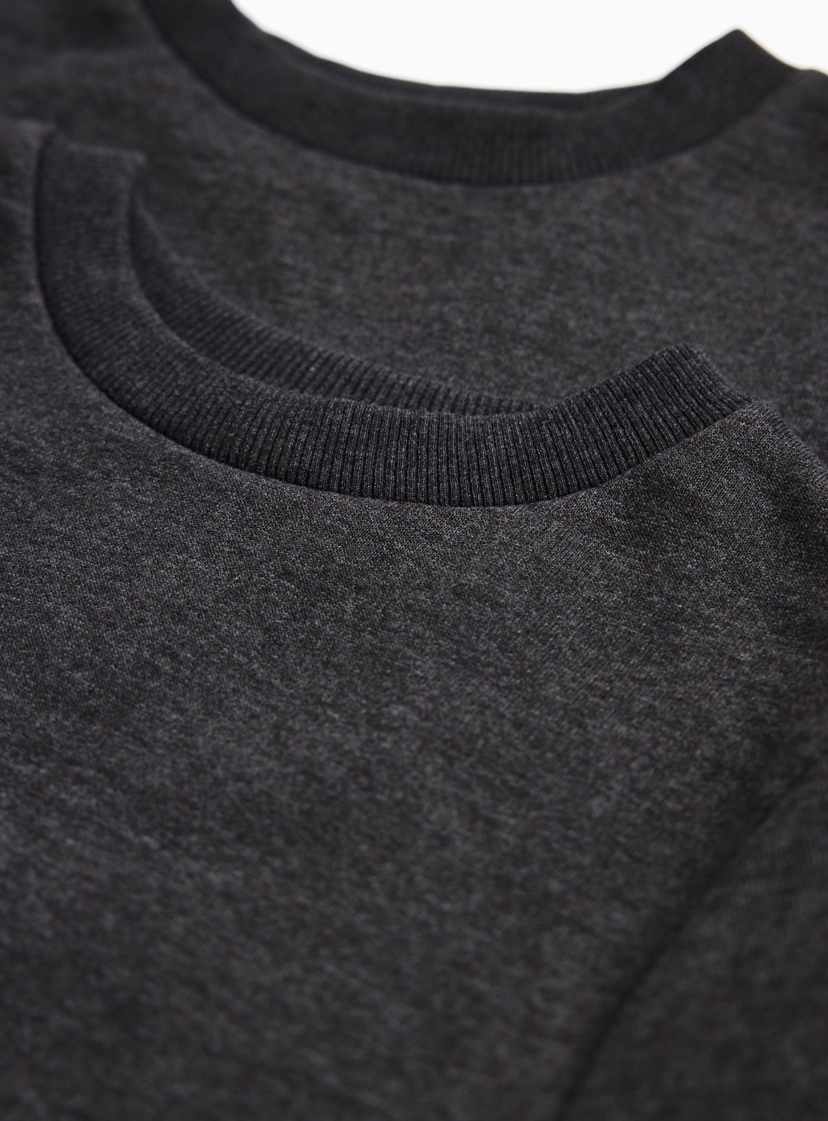 2 Pack Grey Crew Neck Sweatshirts 4 years - Image 2 thumbnail