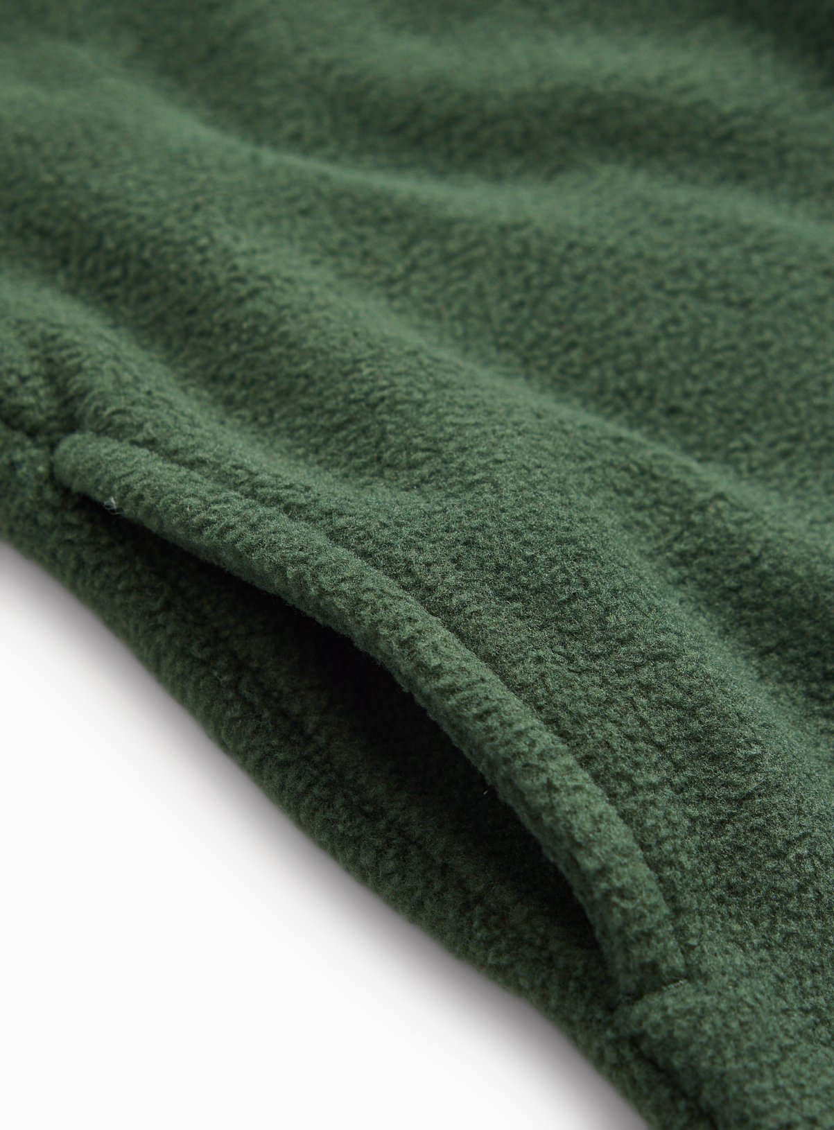 Green Polyester Micro Fleece Long Sleeve Jacket 12 years - Image 3 thumbnail