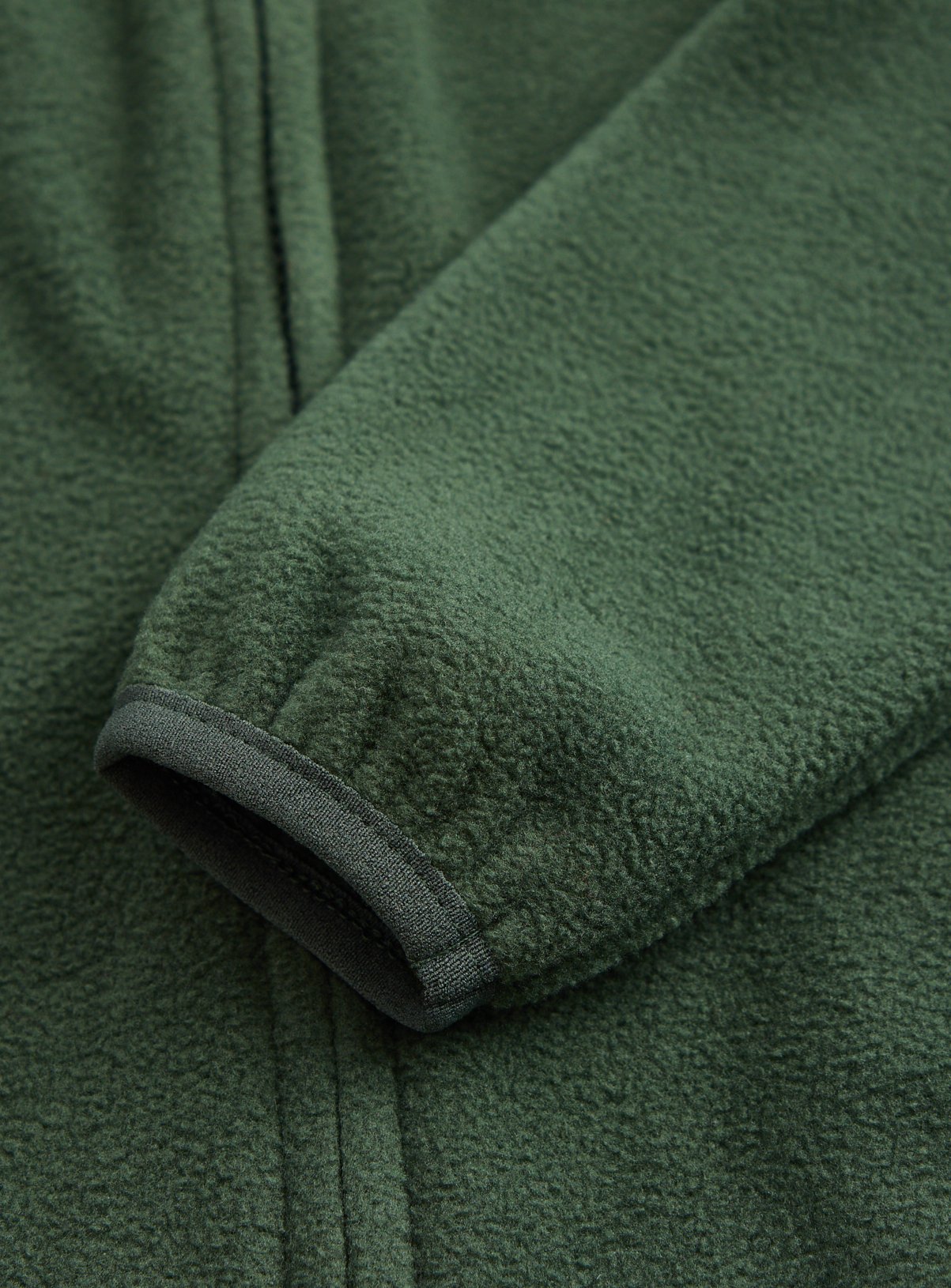 Green Polyester Micro Fleece Long Sleeve Jacket 12 years - Image 4 thumbnail
