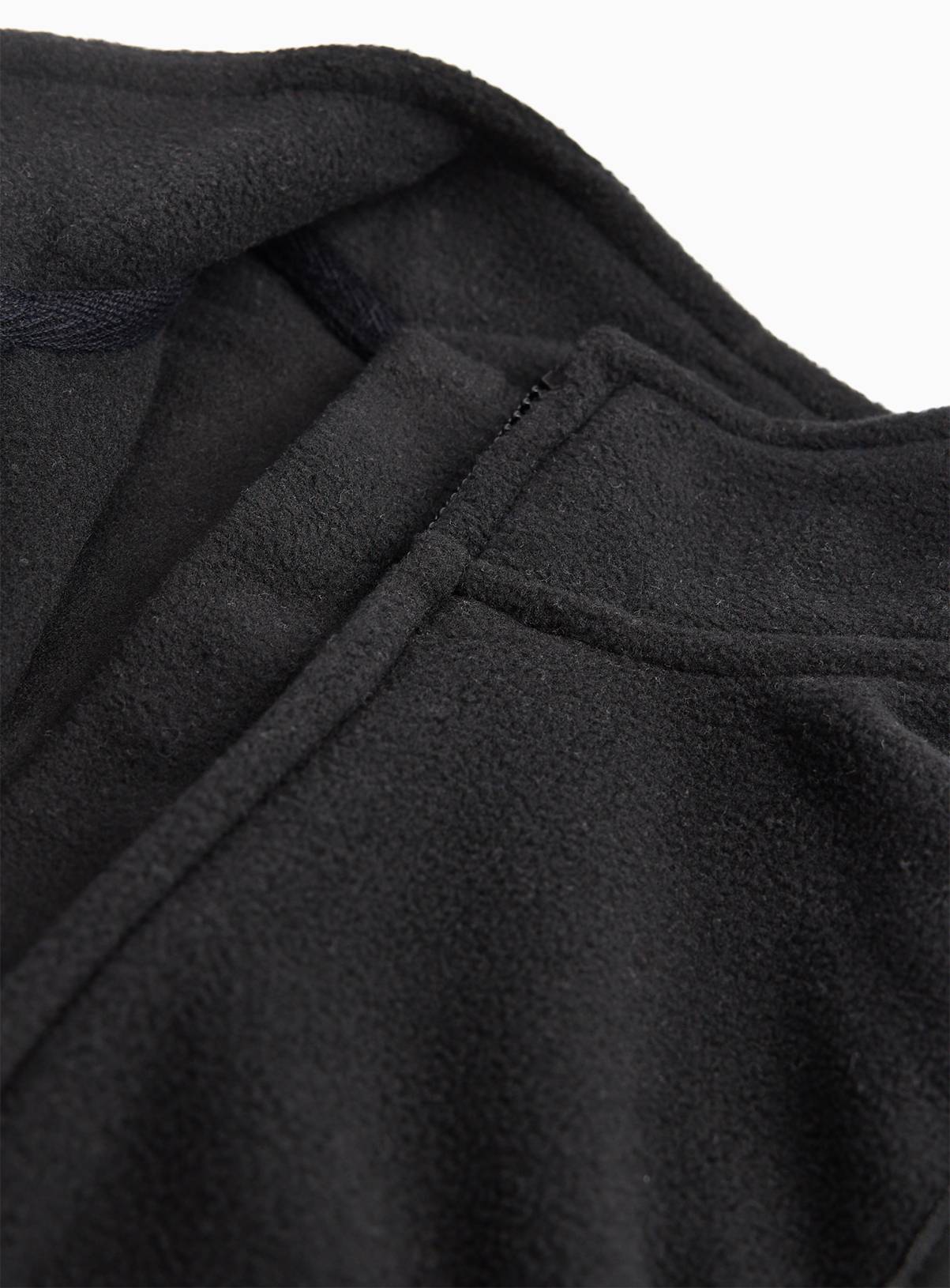 Black Polyester Fleece Gilet 9 years - Image 5