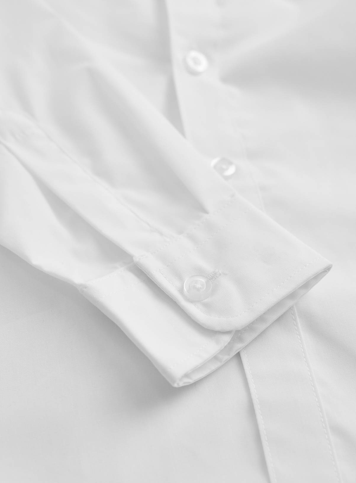 White Slim Fit Long Sleeve Shirts 3 Pack 12 years - Image 2