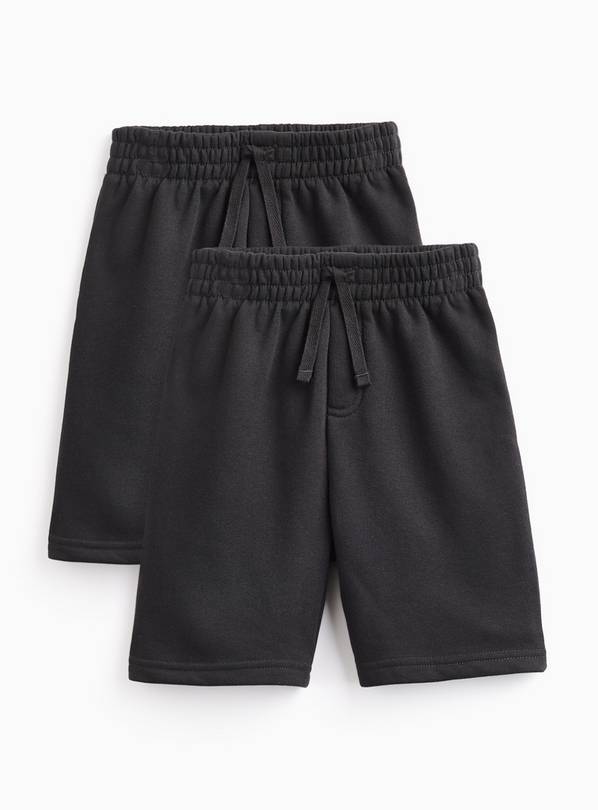 2 Pack Charcoal Sweat Shorts 9 years
