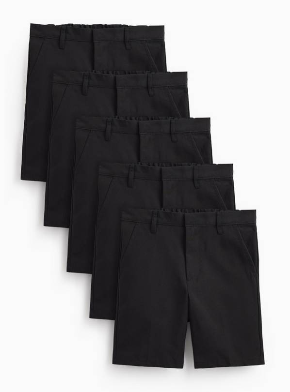 2 Pack Black Classic Shorts 6 years