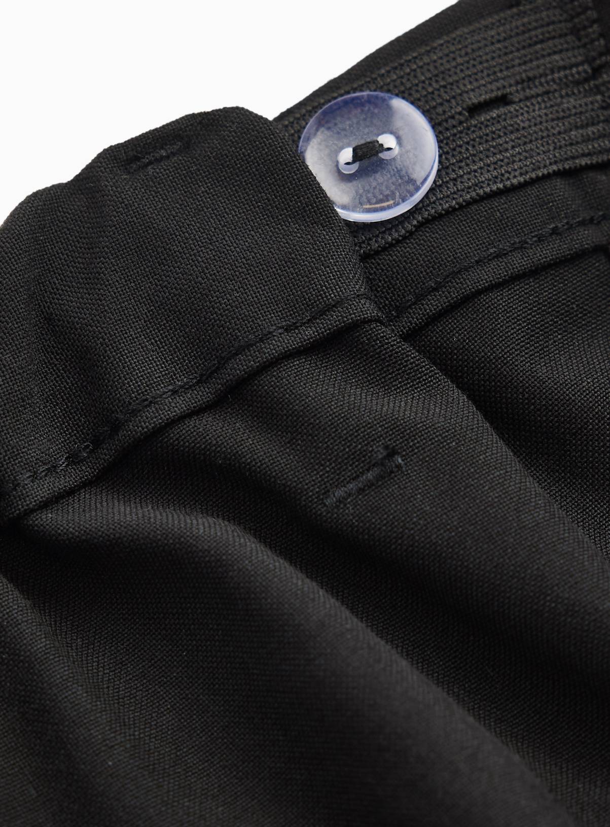 Black Polyester Classic Shorts 5 Pack 8 years - Image 4