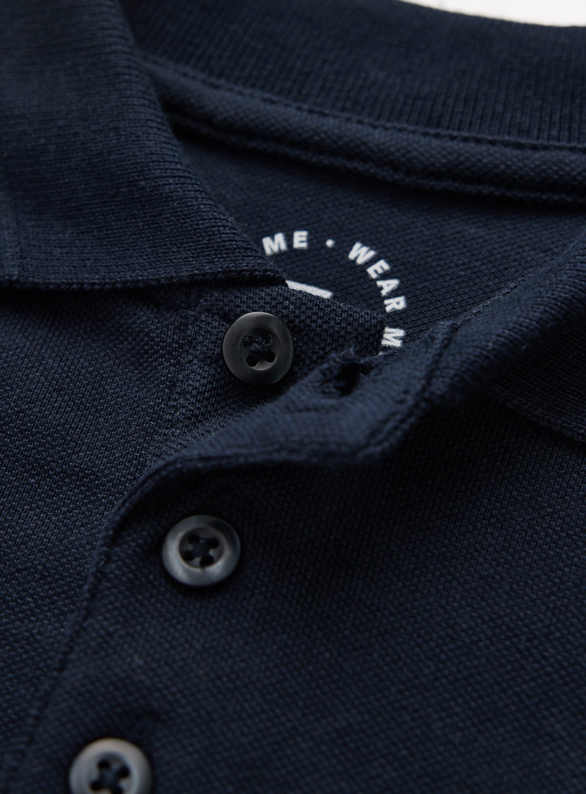 5 Pack Navy Unisex Polo Shirts 11 years - Image 2 thumbnail