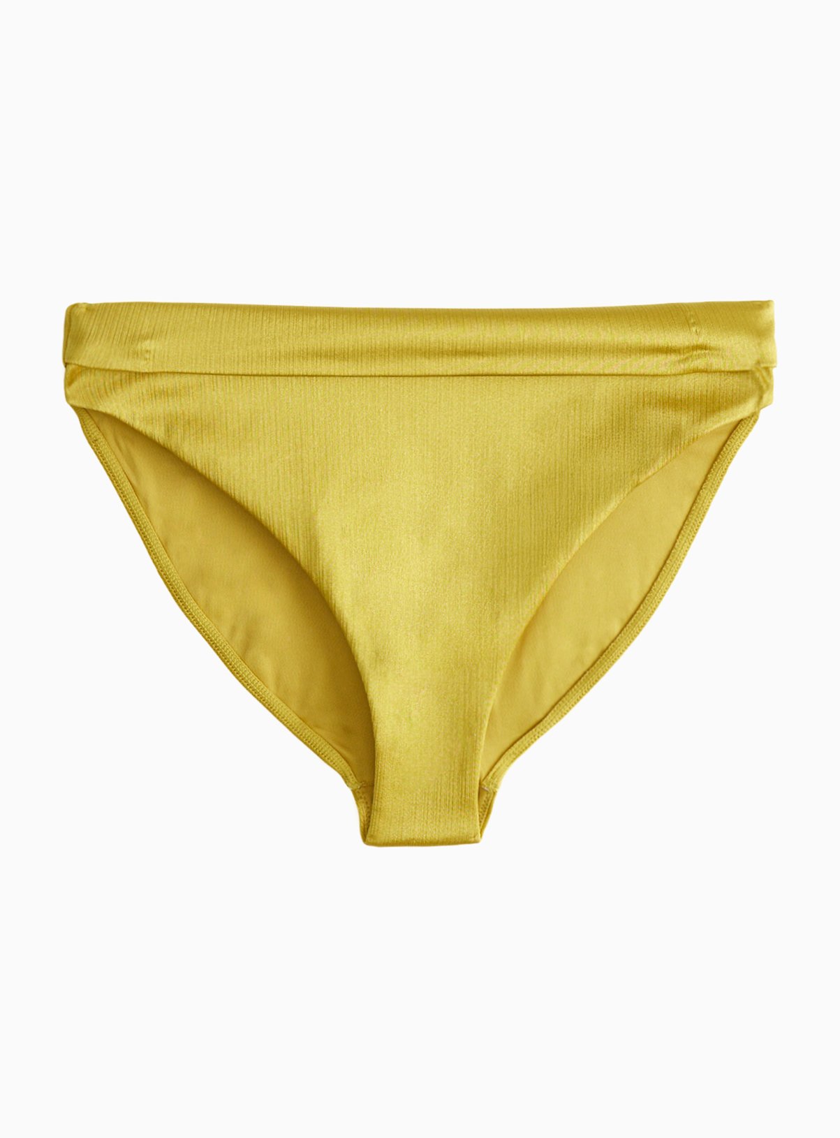 Gold High Shine Bikini Bottoms 16 - Image 3 thumbnail