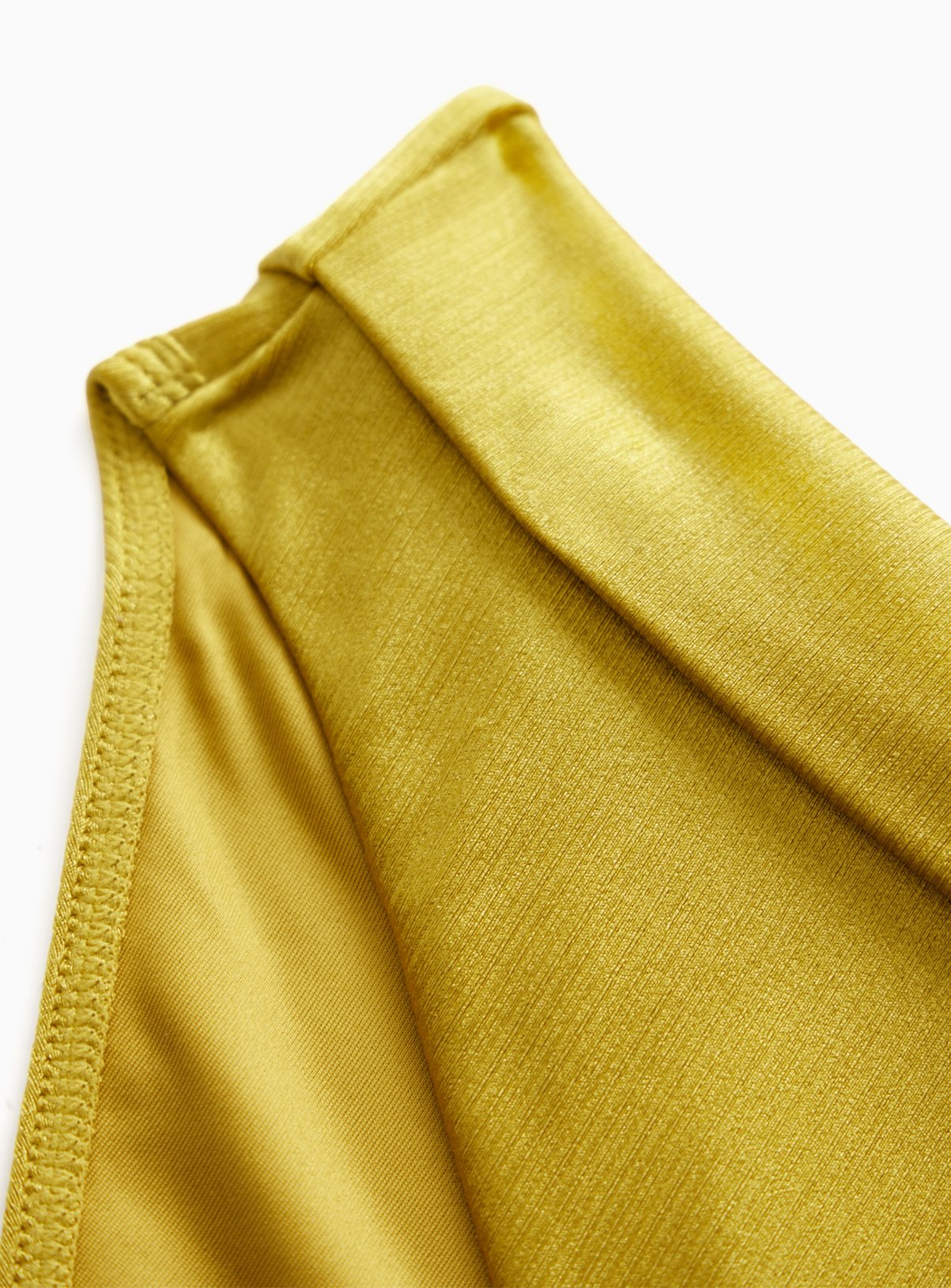 Gold High Shine Bikini Bottoms 16 - Image 4 thumbnail