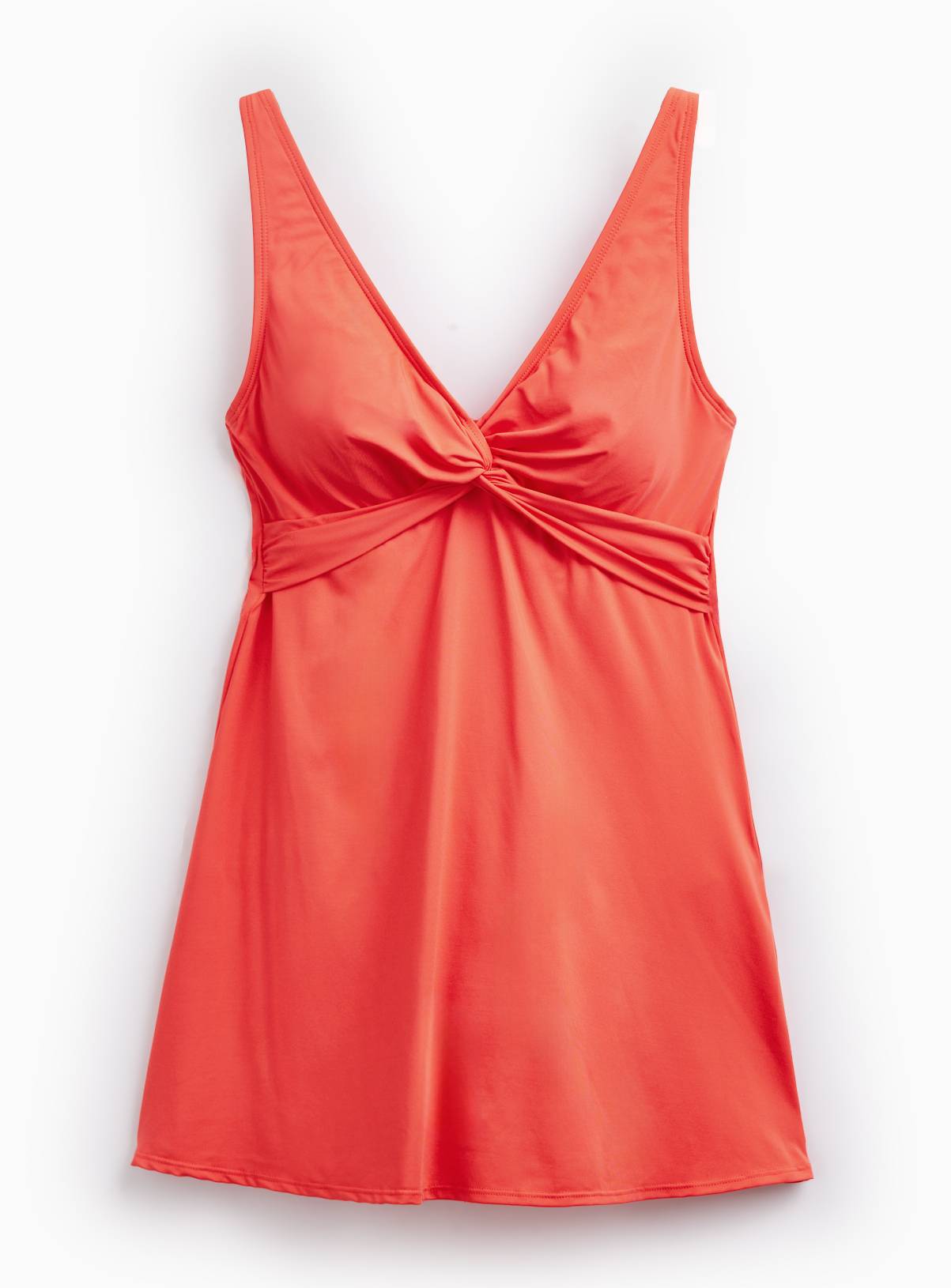 Red Wrap Front Swimdress 18 - Image 3