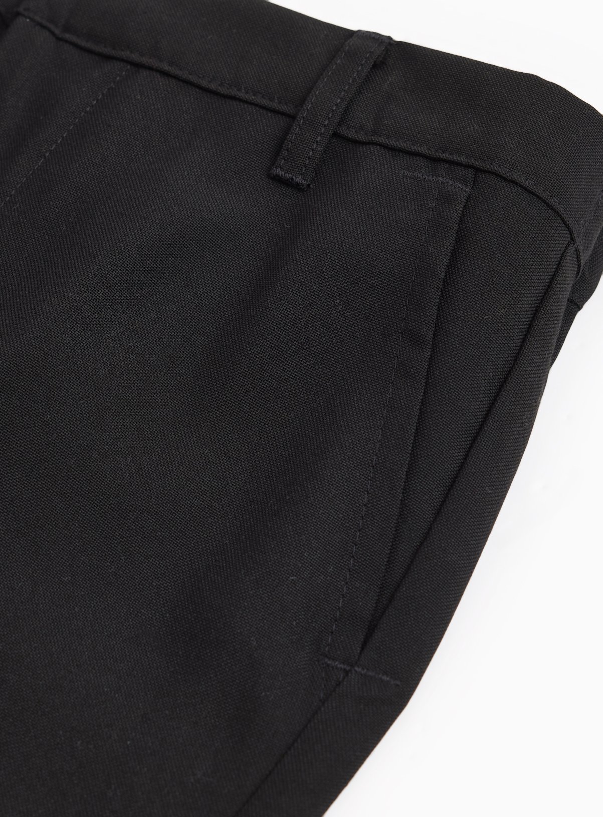 Black Woven Reinforced Knees and Extendable Hem Trousers 5 Pack 3 years - Image 2 thumbnail