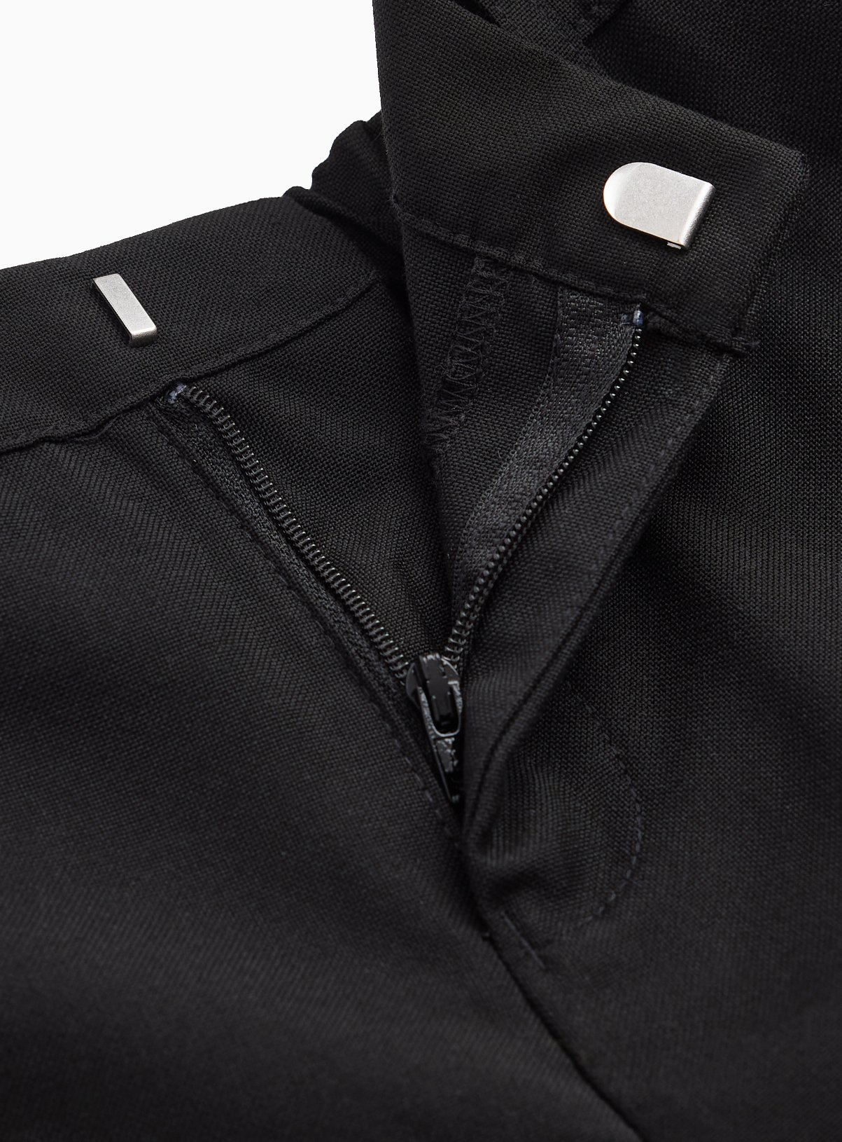 Black Woven Reinforced Knees and Extendable Hem Trousers 5 Pack 3 years - Image 3 thumbnail