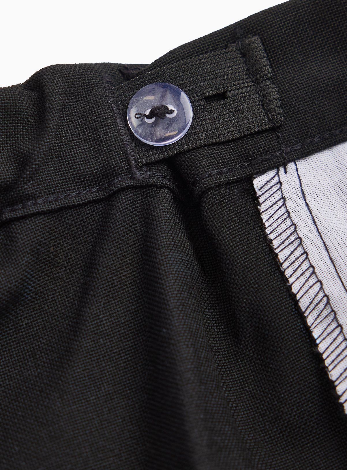 Black Woven Reinforced Knees and Extendable Hem Trousers 5 Pack 3 years - Image 4 thumbnail