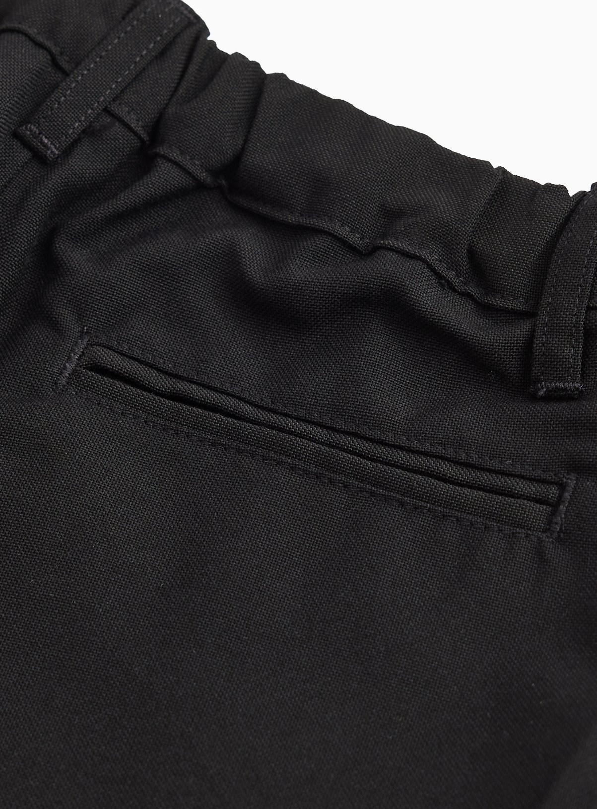 Black Woven Reinforced Knees and Extendable Hem Trousers 5 Pack 3 years - Image 5 thumbnail