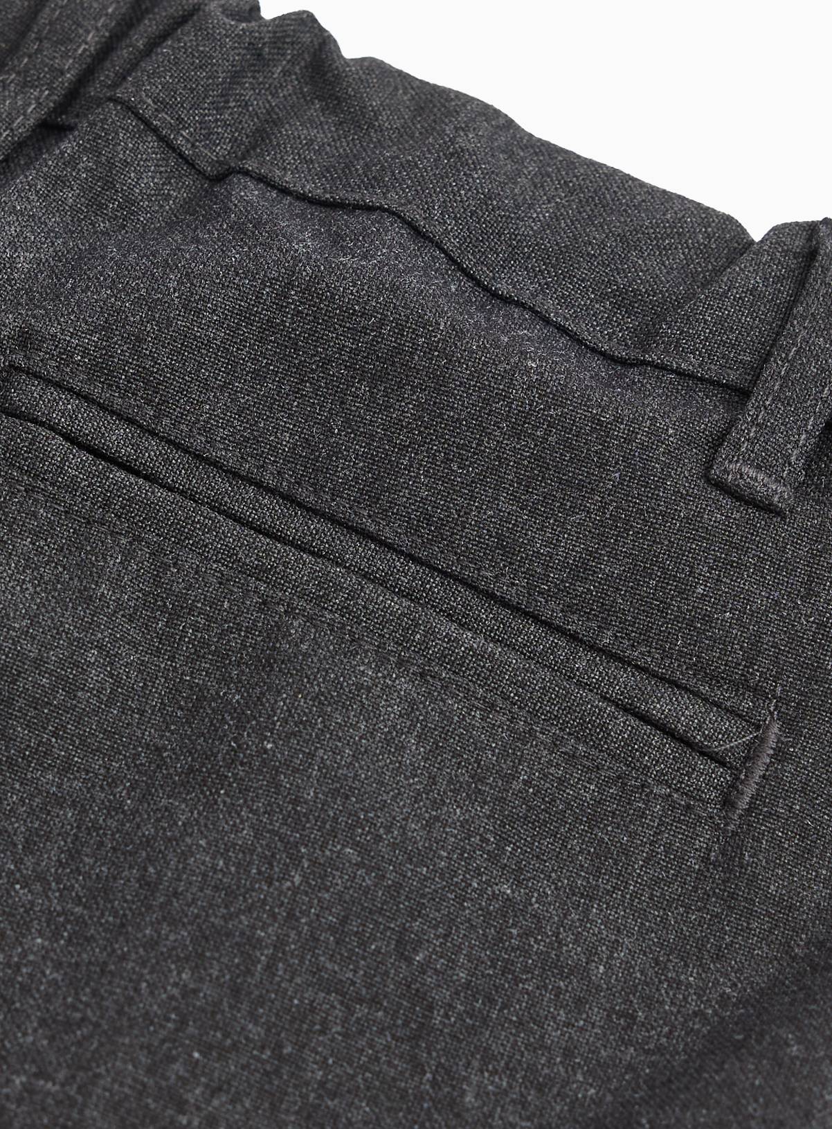 5 Pack Grey Woven Trousers with Reinforced Knees & Extendable Hem 11 years - Image 5