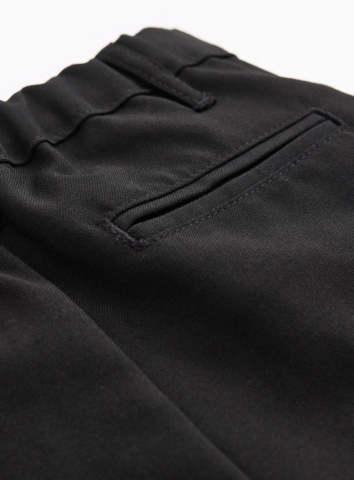 Black Woven Skinny Fit School Trousers 5 Pack 9 years - Image 2 thumbnail