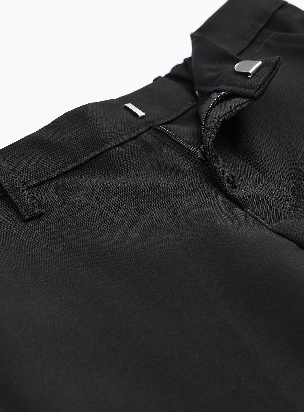 Black Woven Skinny Fit School Trousers 5 Pack 9 years - Image 4 thumbnail
