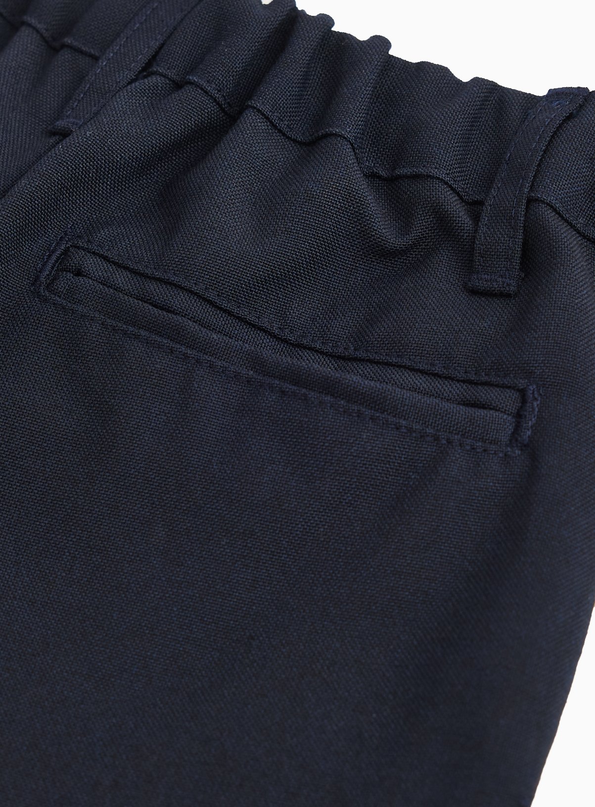5 Pack Navy Slim Fit Fit Woven Trousers 15 years - Image 5 thumbnail