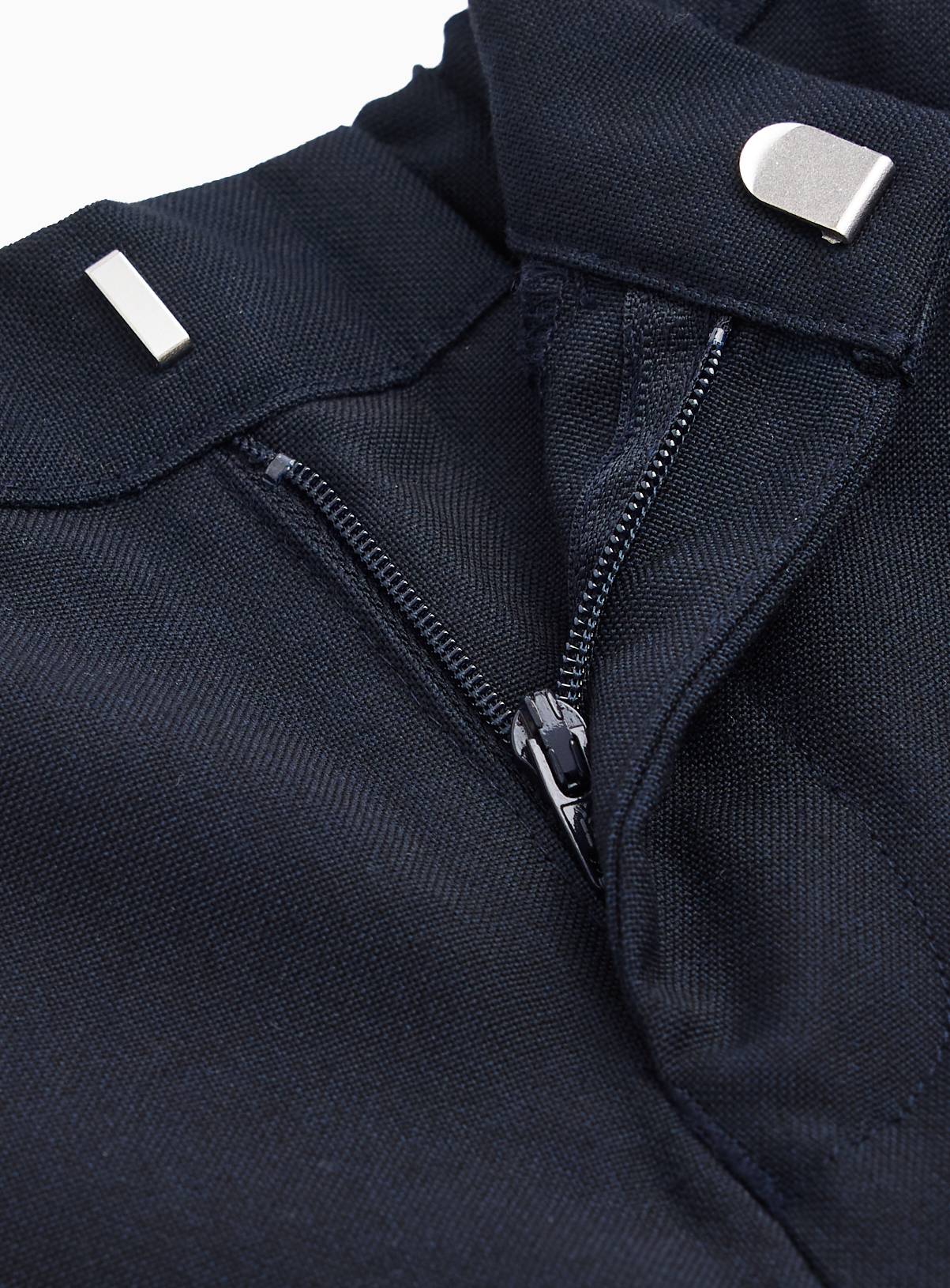 5 Pack Navy Slim Fit Fit Woven Trousers 11 years - Image 3