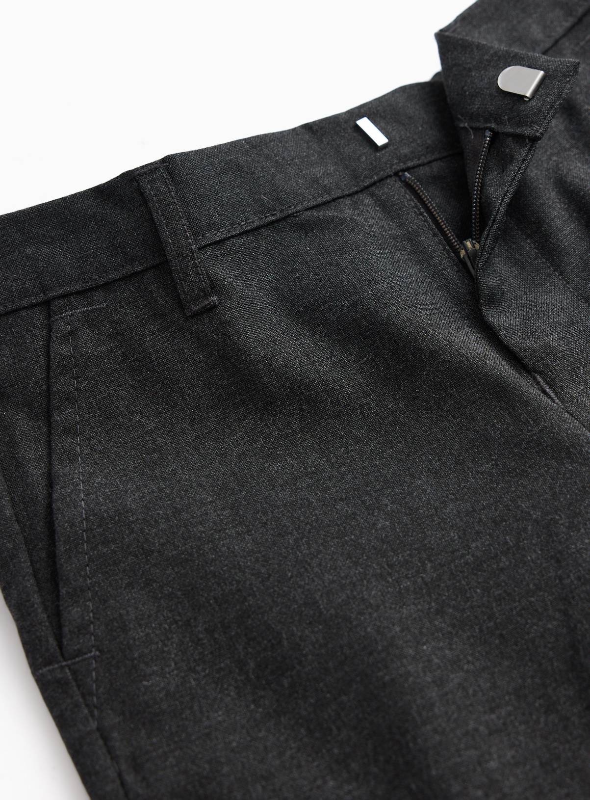 5 Pack Grey Slim Fit Woven Trousers 4 years - Image 2