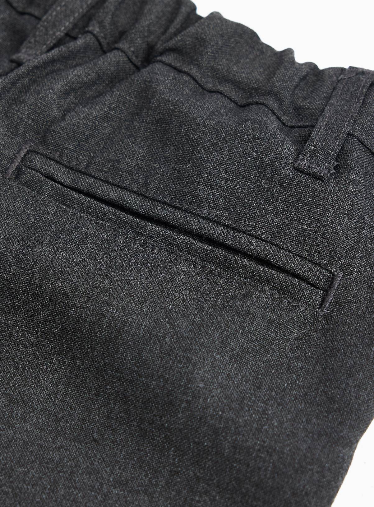 5 Pack Grey Slim Fit Woven Trousers 4 years - Image 3