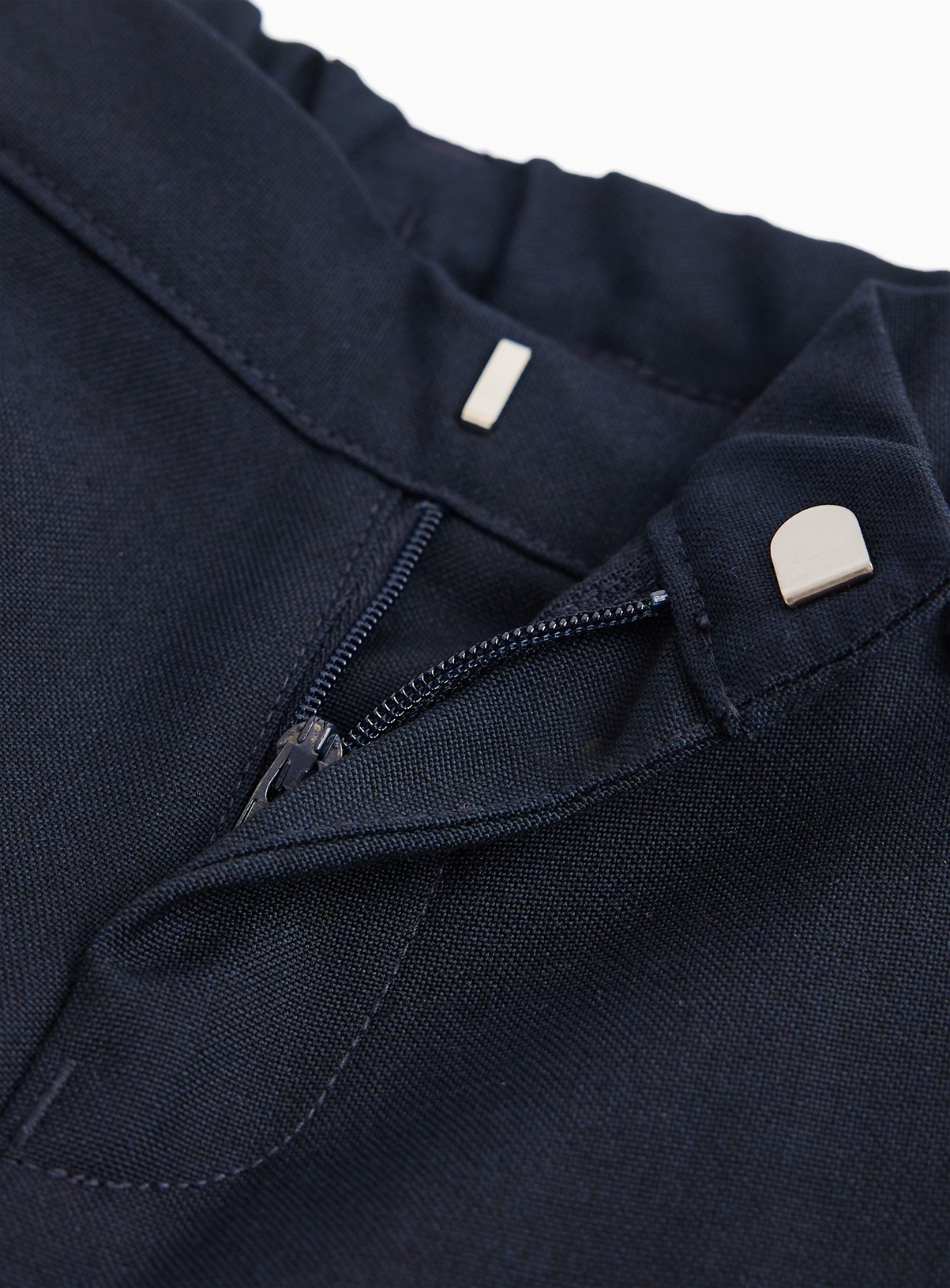 Navy Generous Fit Woven Trousers 5 Pack 13 years - Image 2 thumbnail