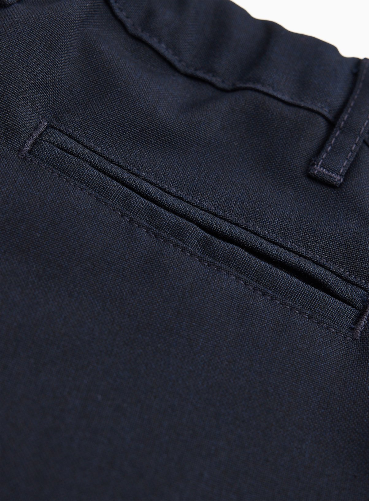 Navy Generous Fit Woven Trousers 5 Pack 13 years - Image 3 thumbnail