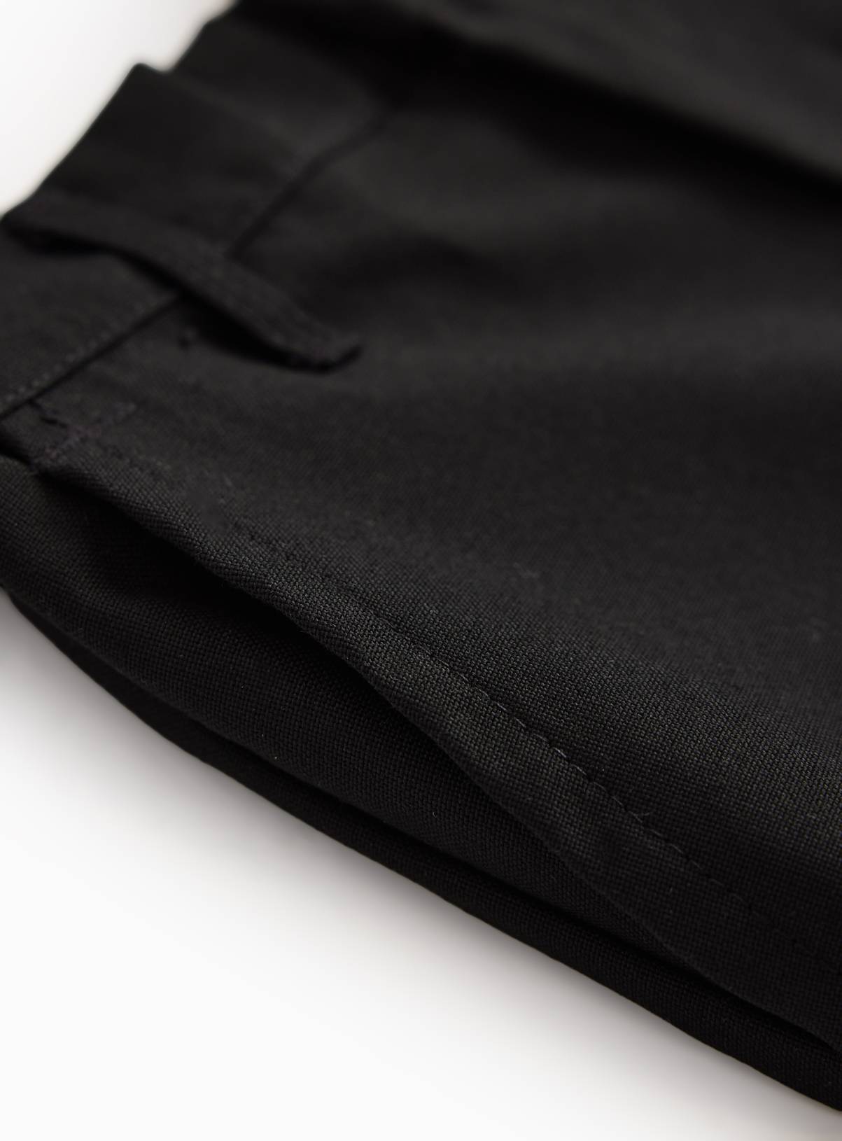 Black Woven Longer Leg Trousers 5 Pack 3 years - Image 2