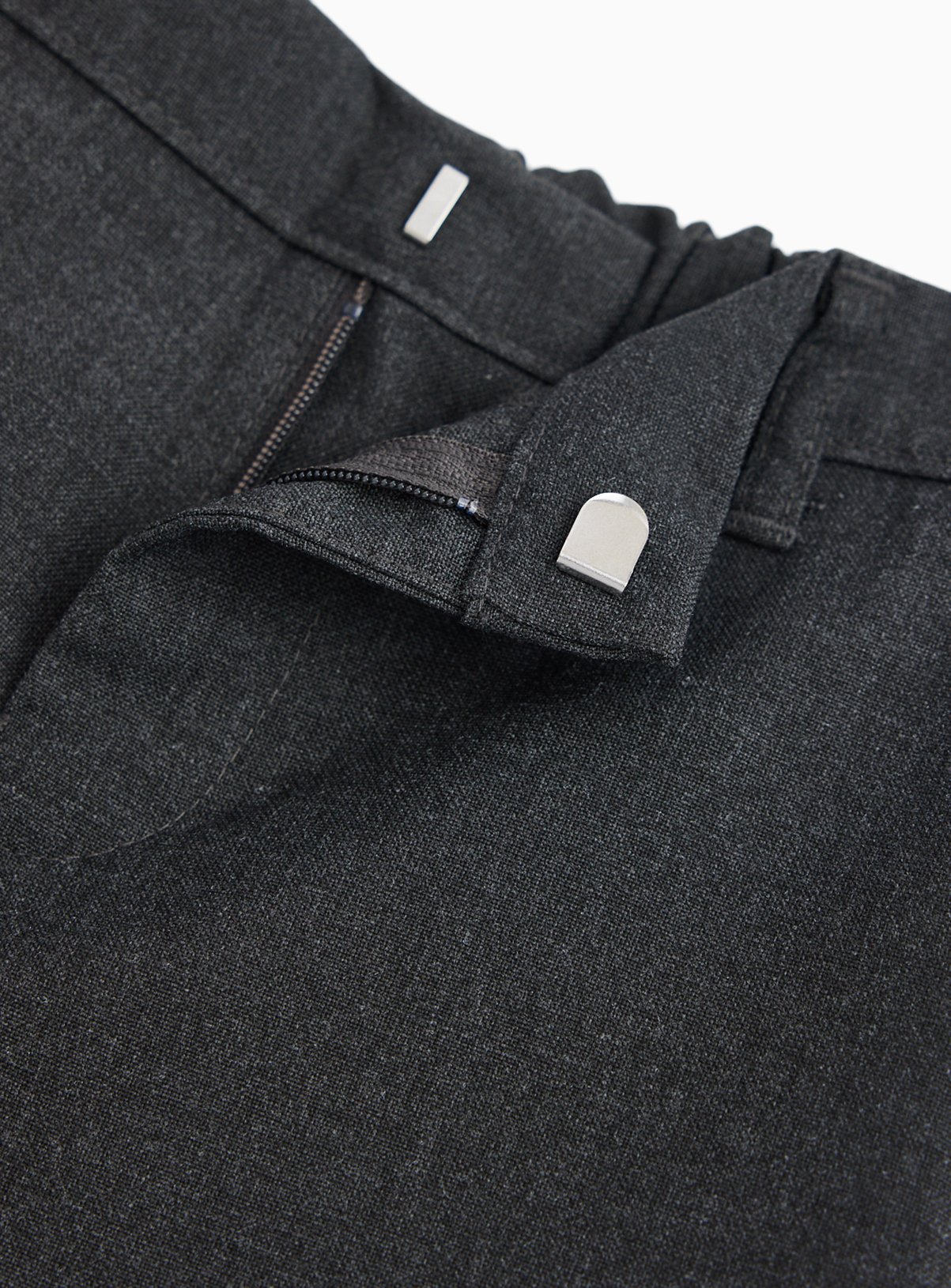 Grey Longer Leg Woven Trousers 5 Pack 9 years - Image 2 thumbnail