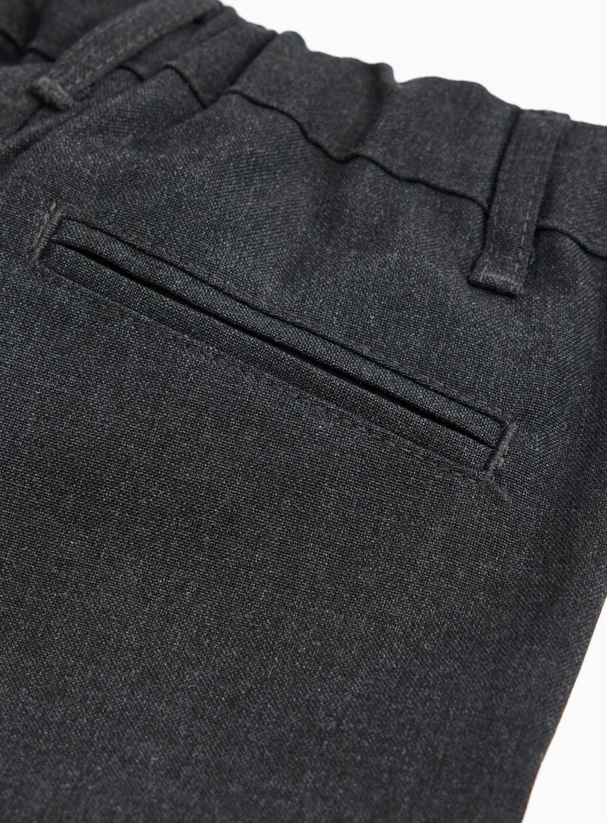 Grey Longer Leg Woven Trousers 5 Pack 9 years - Image 4 thumbnail