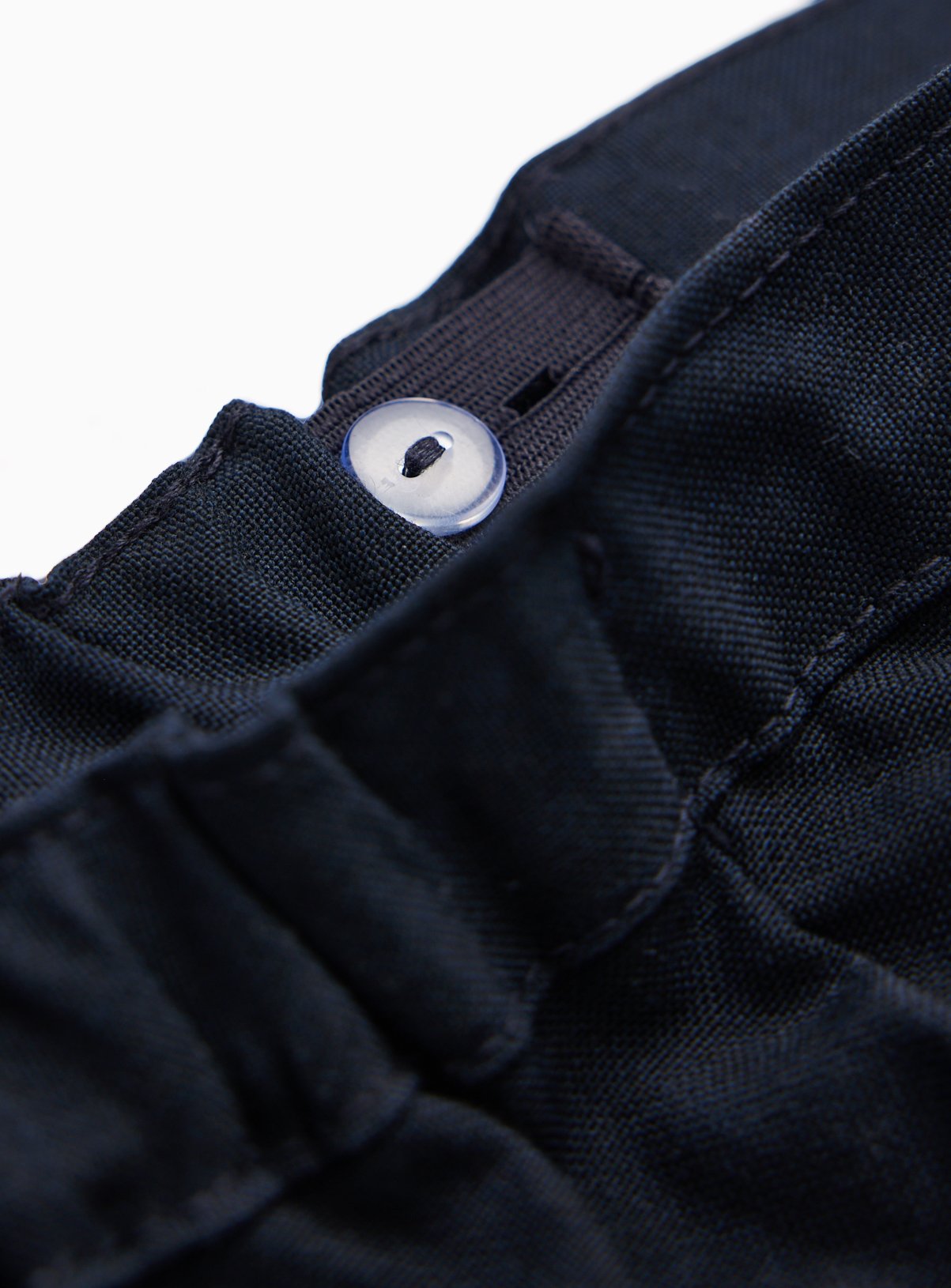 5 Pack Navy Woven Trousers with Reinforced Knees & Extendable Hem 8 years - Image 2 thumbnail