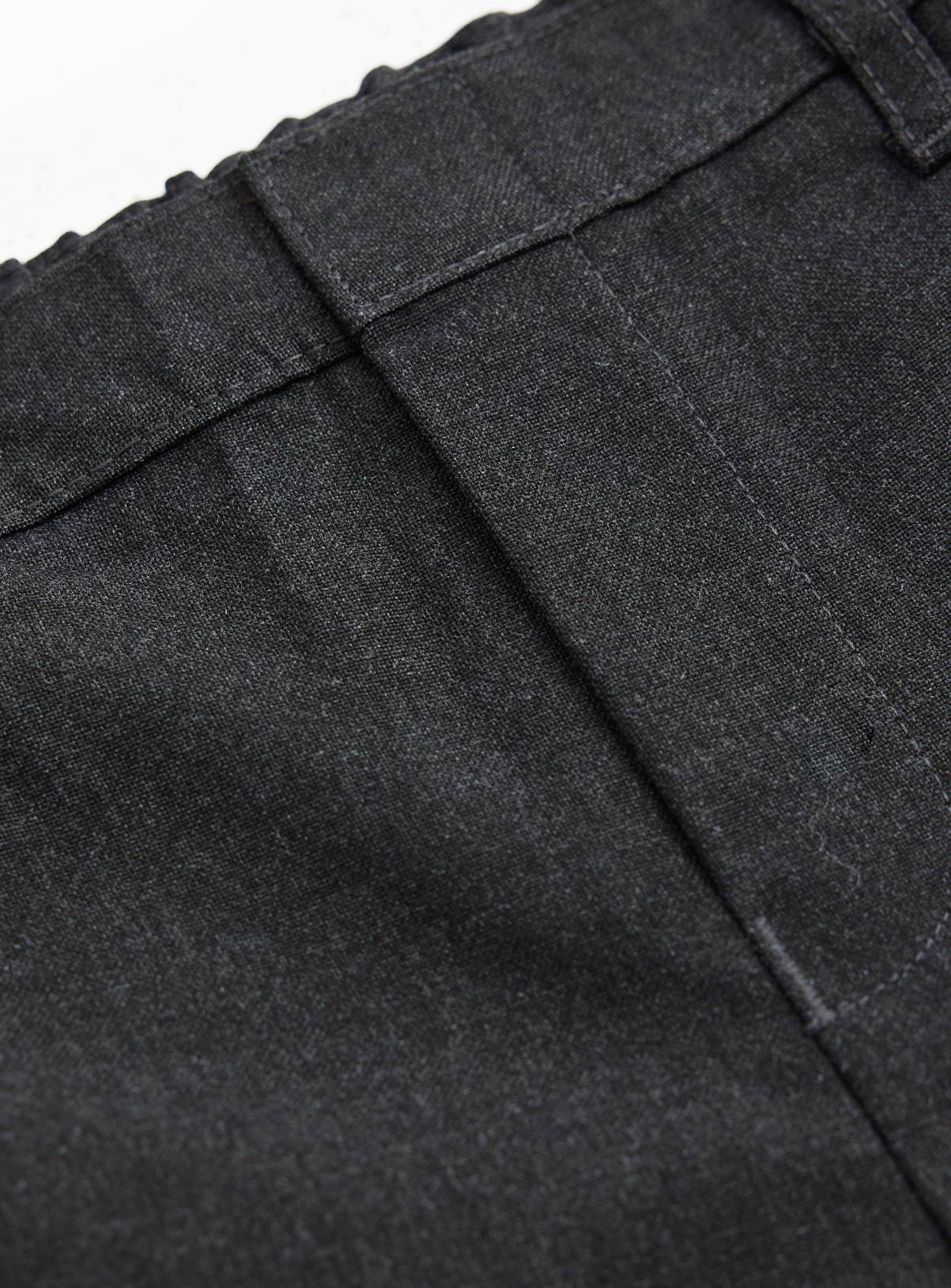 5 Pack Grey Woven Trousers with Reinforced Knees & Extendable Hem 8 years - Image 2