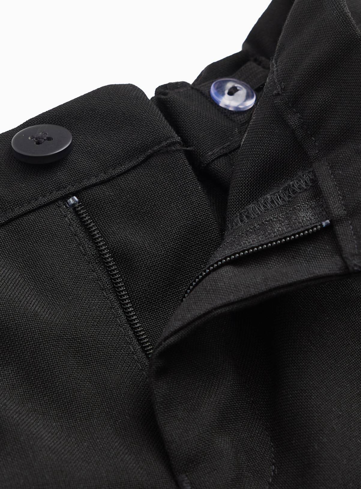2 Pack Black Cargo Trousers 10 years - Image 2