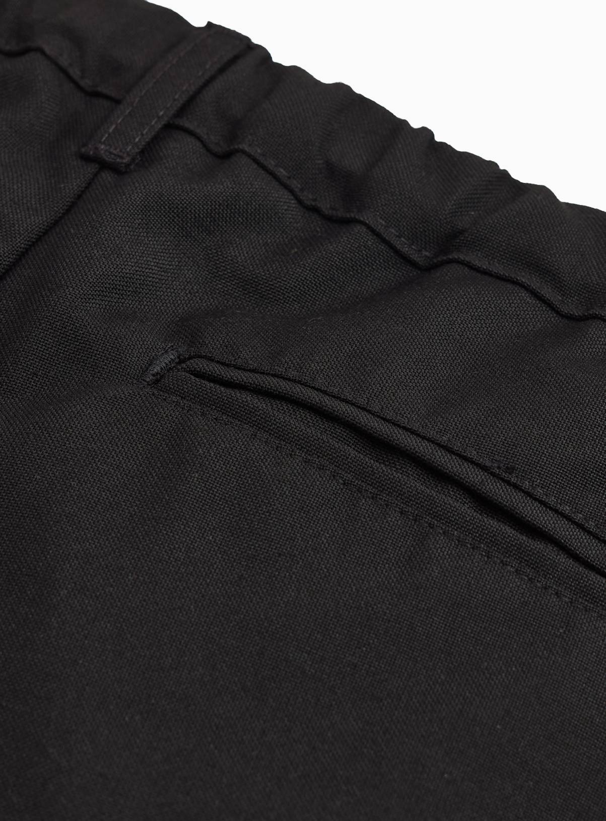 2 Pack Black Cargo Trousers 10 years - Image 4