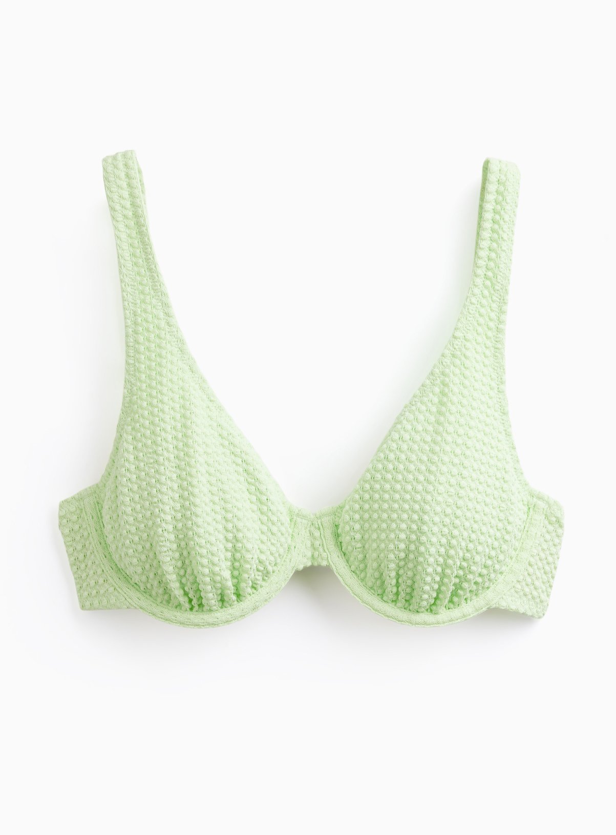 Green Bubble Texture Bikini Top 18 - Image 2 thumbnail