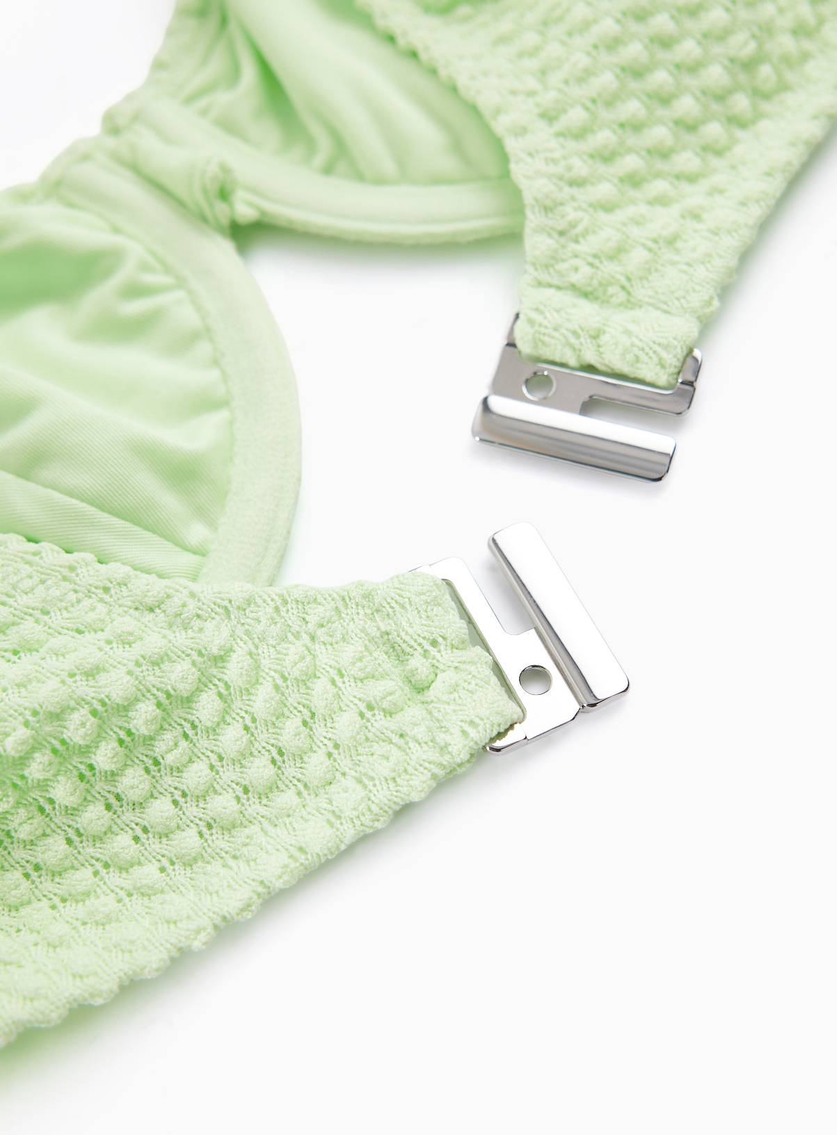 Green Bubble Texture Bikini Top 18 - Image 3
