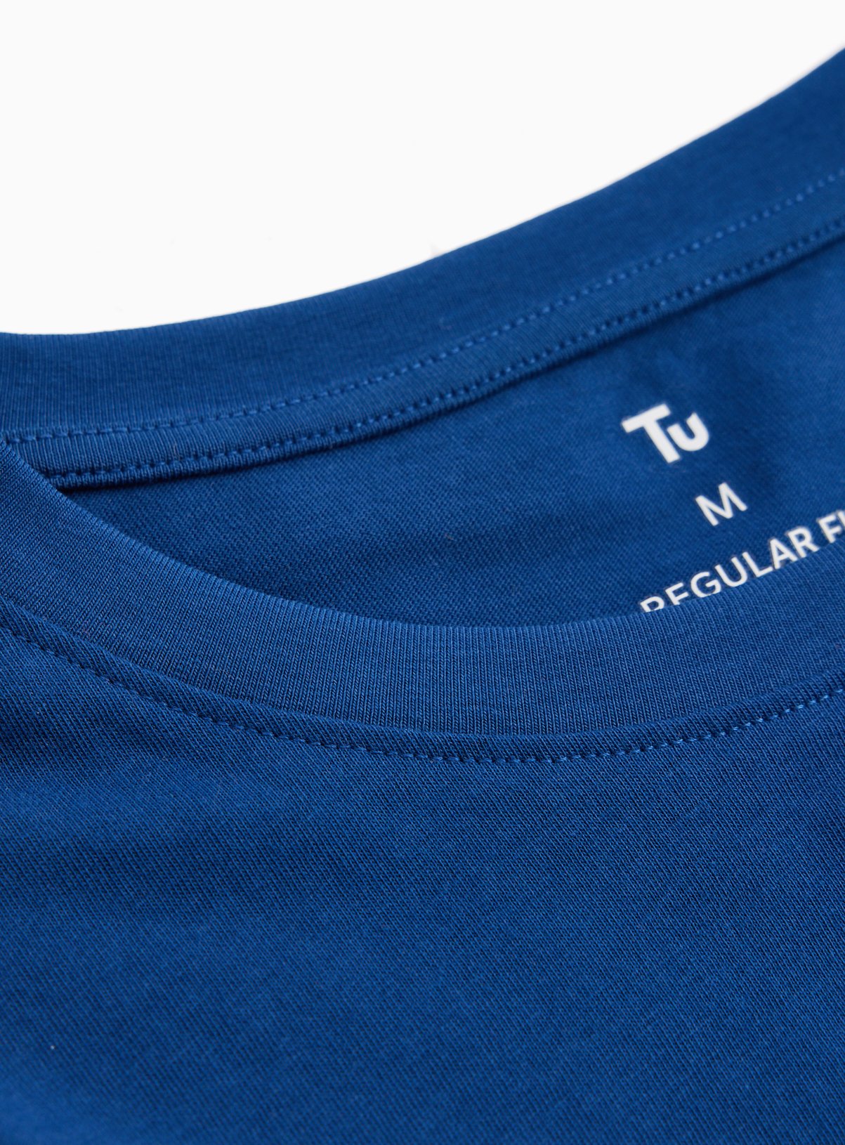 Blue Regular Fit T-Shirt S - Image 4 thumbnail