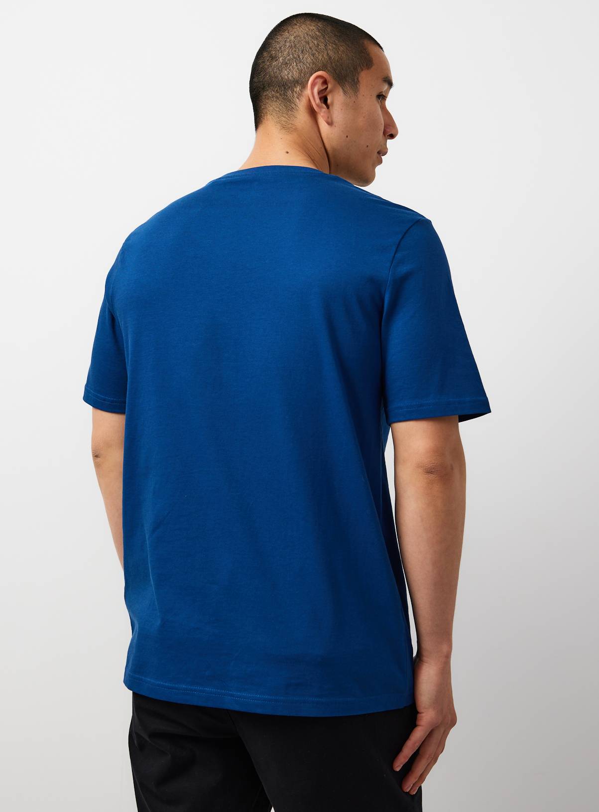 Blue Regular Fit T-Shirt S - Image 5