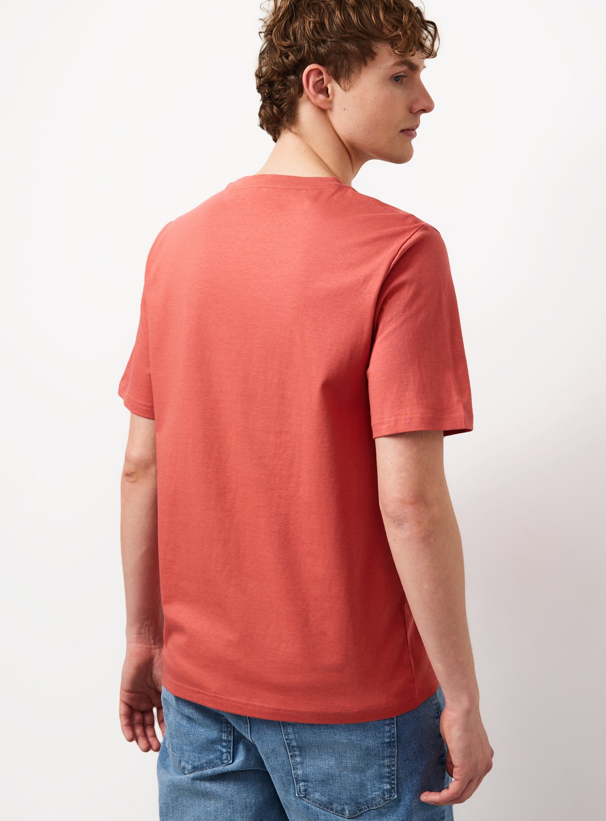 Red Regular Fit T-Shirt M - Image 5 thumbnail