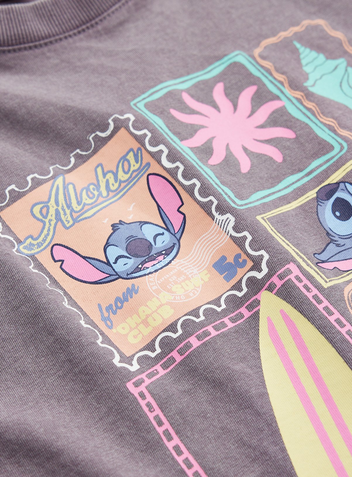 Disney Stitch Character Graphic Print T-Shirt 13 years - Image 2 thumbnail