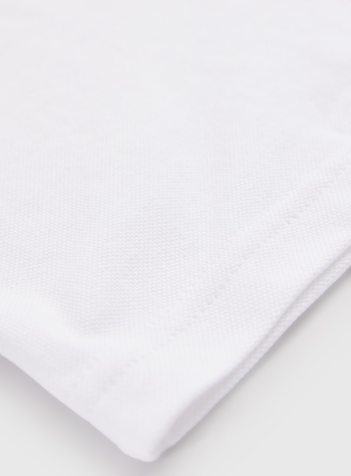 White Unisex Zip Collar Polo Shirts 2 Pack 4 years - Image 3 thumbnail