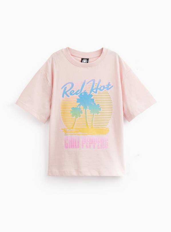 Pink Red Hot Chilli Peppers Graphic T-Shirt 6 years