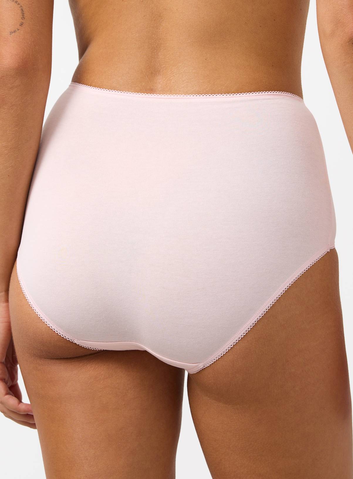Pink & Neutral Full Brief Knickers 5 Pack 10 - Image 4