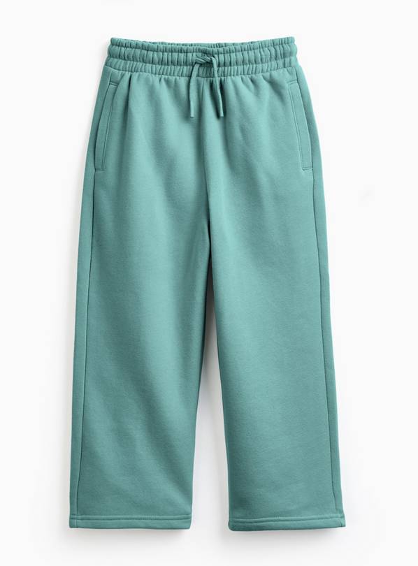 Teal Wide Leg Joggers 7 years