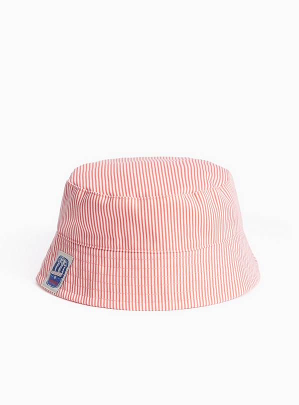 Red Stripe Bucket Hat Up to 3 mths