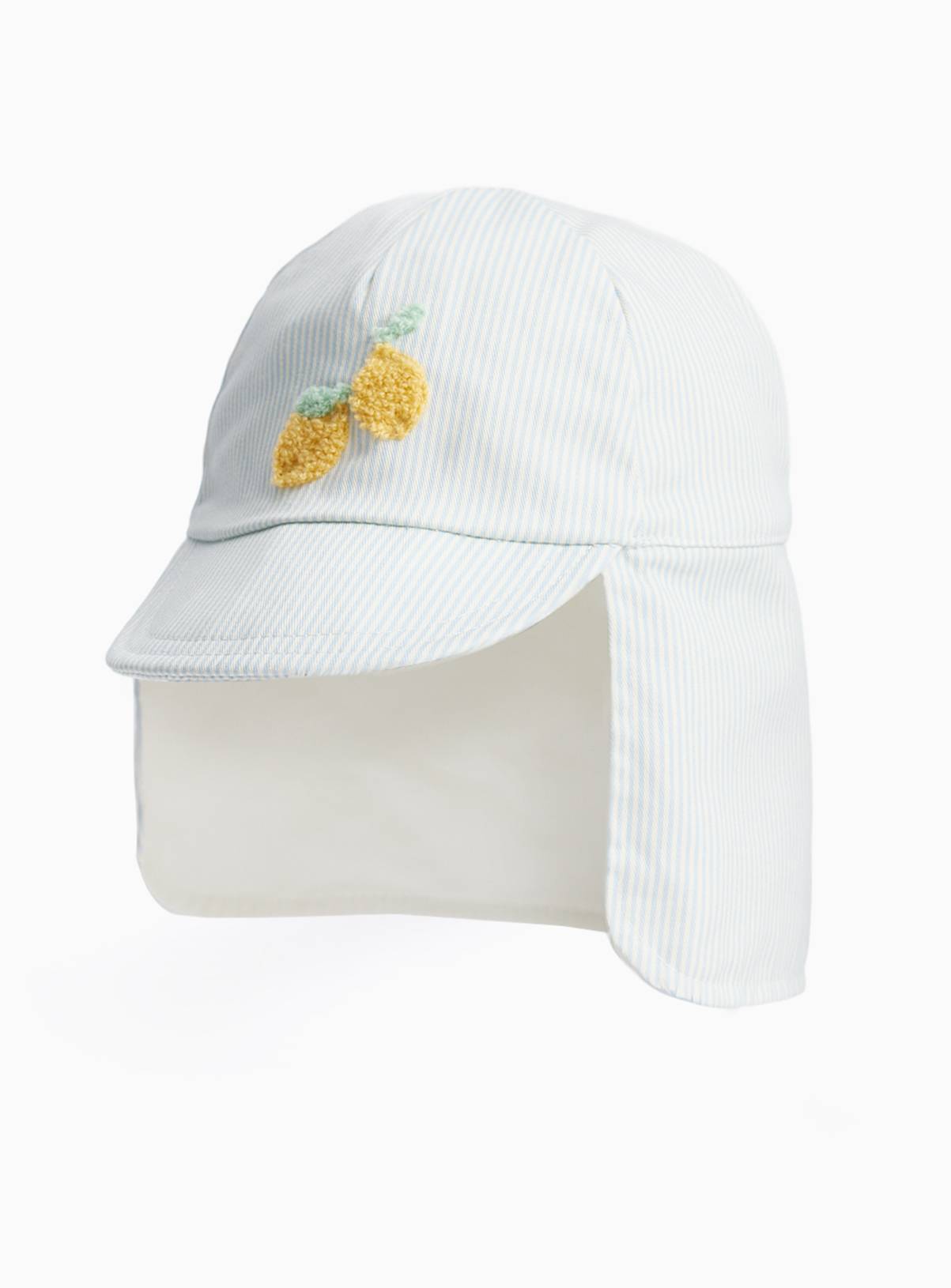 Blue Stripe Keppi Hat 3-6 months - Image 1