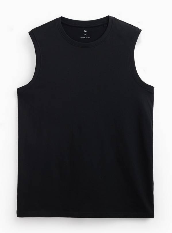  Black Tank Vest XXL