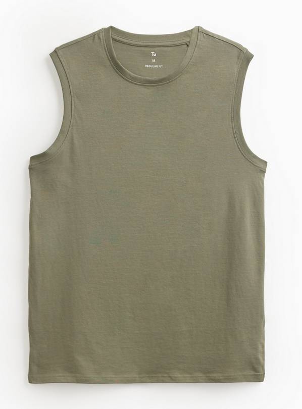 Khaki Tank Vest S