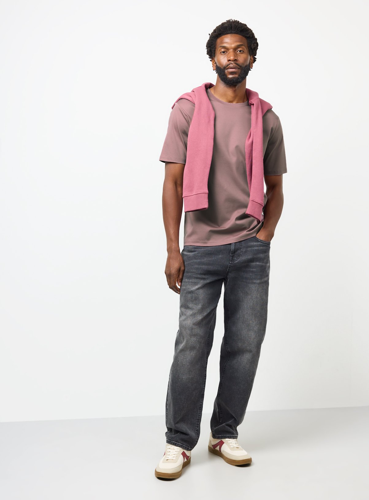 Purple Supima Cotton T-Shirt M - Image 2 thumbnail