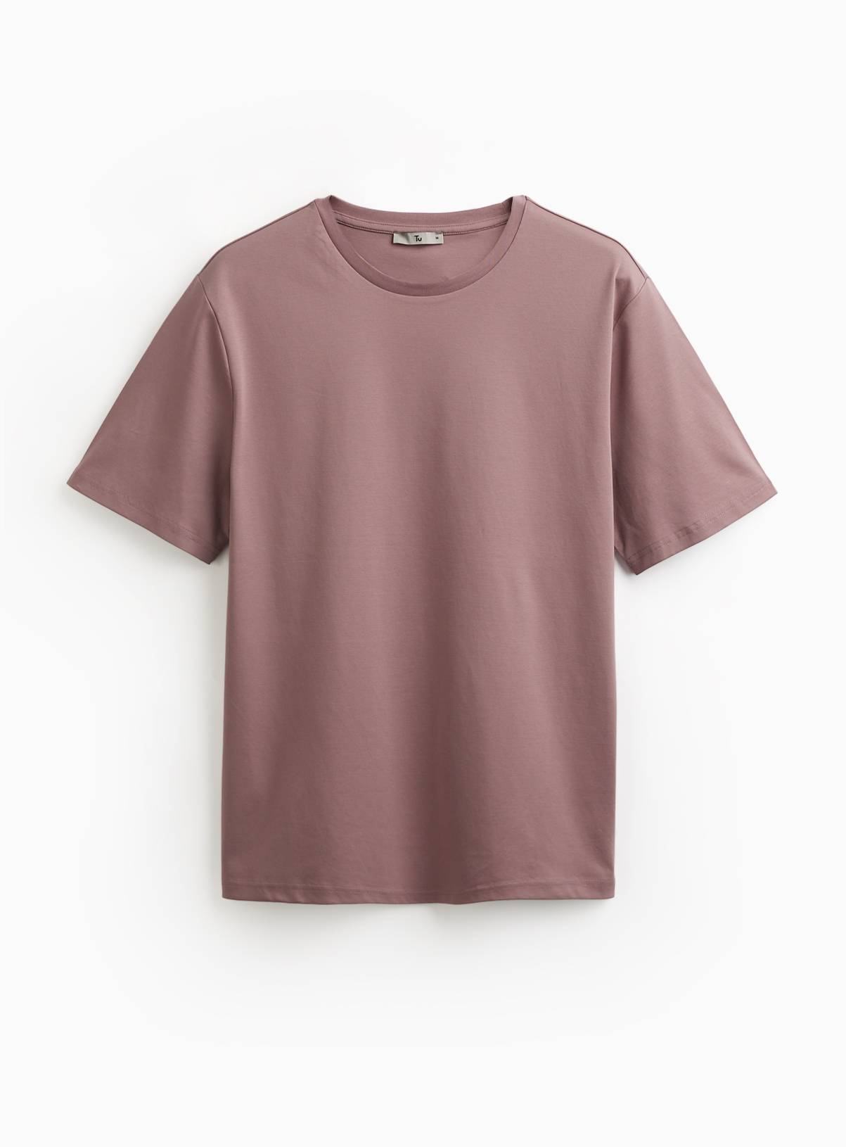 Purple Supima Cotton T-Shirt M - Image 3