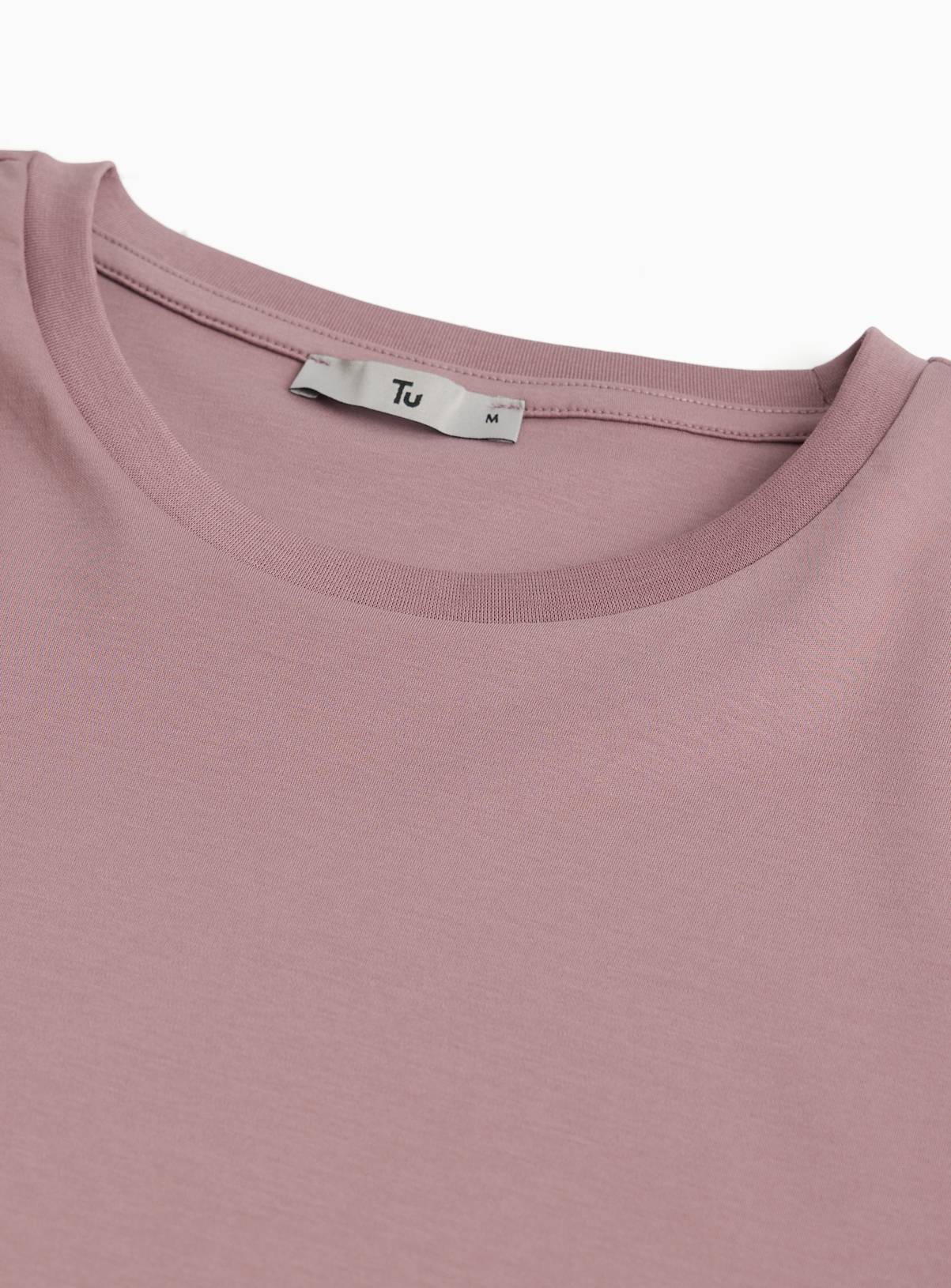 Purple Supima Cotton T-Shirt M - Image 4