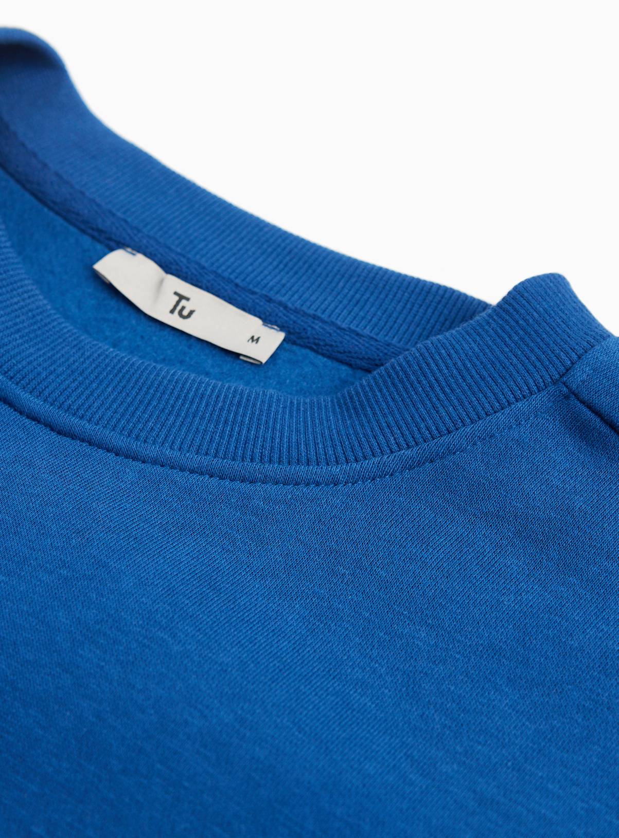 Blue Ultimate Crew Neck Sweatshirt XL - Image 4